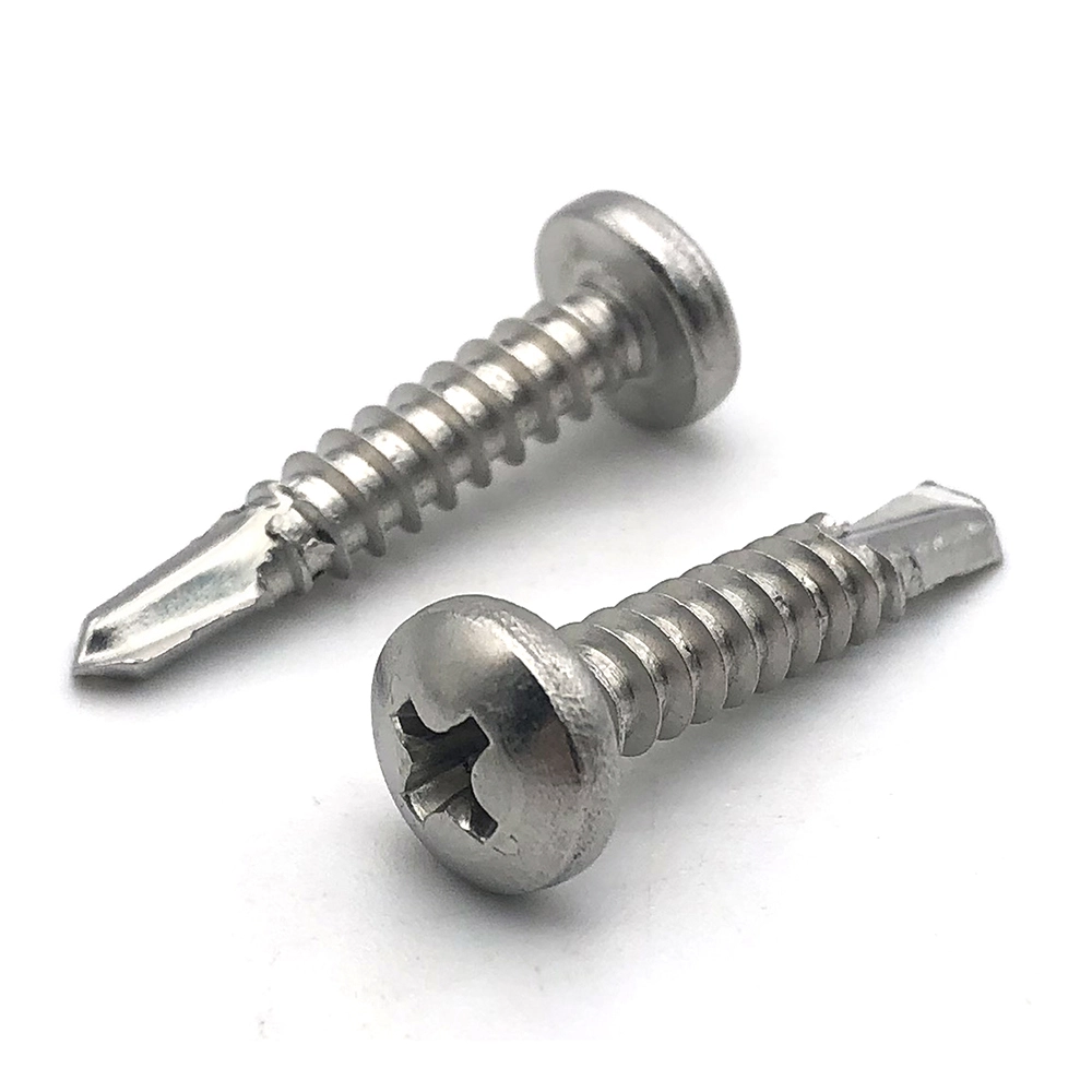 Chuanghe - China screw Manufacturer stainless steel 410 pan head self drilling screw for roof Self drilling screw 1