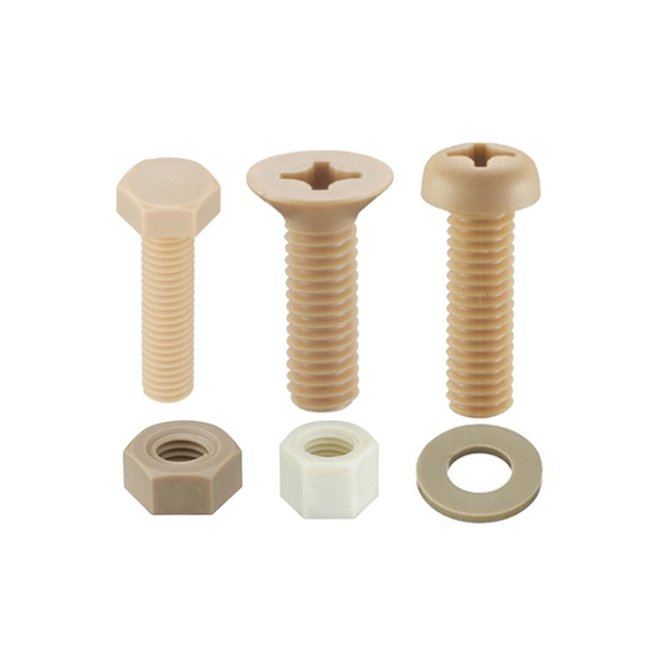 Chuanghe - China wholesale black white color m3 m4 nylon m6x8 bolt m7 m30 full thread nylon plastic hex head bolts and nuts with washer hex bolts 1