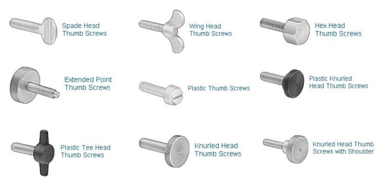 Chuanghe - m2 m4 m5 m6 m7 m8 aluminum knurled thumb screw Thumb screw 8