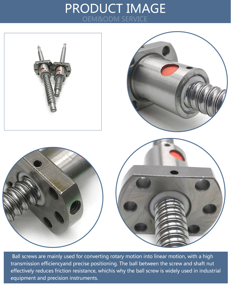 Chuanghe - Wholesale miniature bearing cnc ballscrew nut 1605 lead ball screw ball lead screw 9