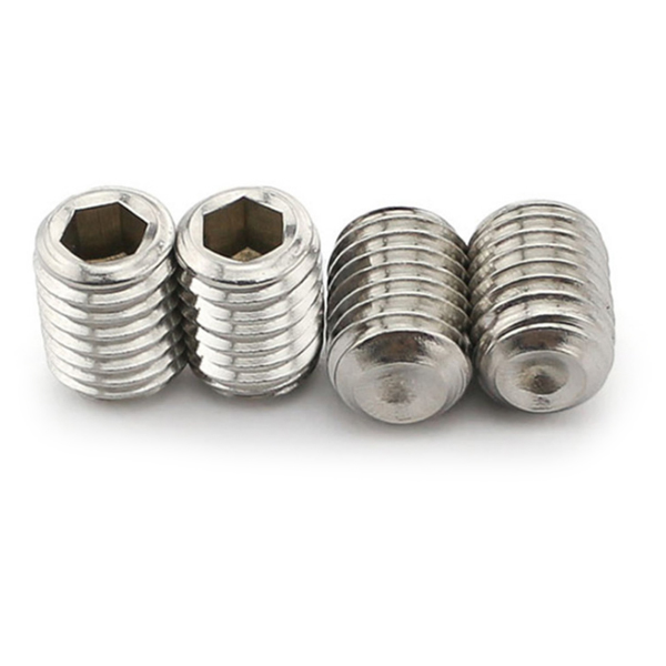 Chuanghe - China wholesale hardware Fasteners Grade 12.9 Alloy steel m2 m3 m4 m7 m8*20 8mm m9 head Flat point socket set screw grub screws Set screw 4