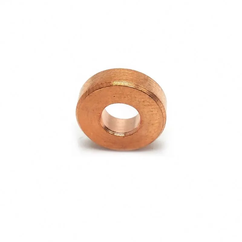 Chuanghe - High Quality OEM Custom Flat DIN9021 copper round m35 flat washer Solid Copper Seal Washer flat washer 1