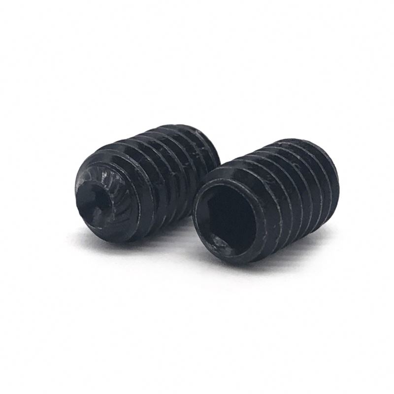 Chuanghe - Customized stainless steel computer Plugs screw Hexagon Socket Allen Drive Flat Point Grub Set Screws 1/8 M4 M5 M6 Set screw 2