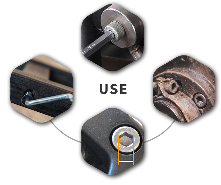 Made in China aluminum Din 912 Allen M1.6 M2 M2.5 M3 M4 M5 M6 M7 M8 M9 Hex Socket Head Cap Inner Hexagon Screws