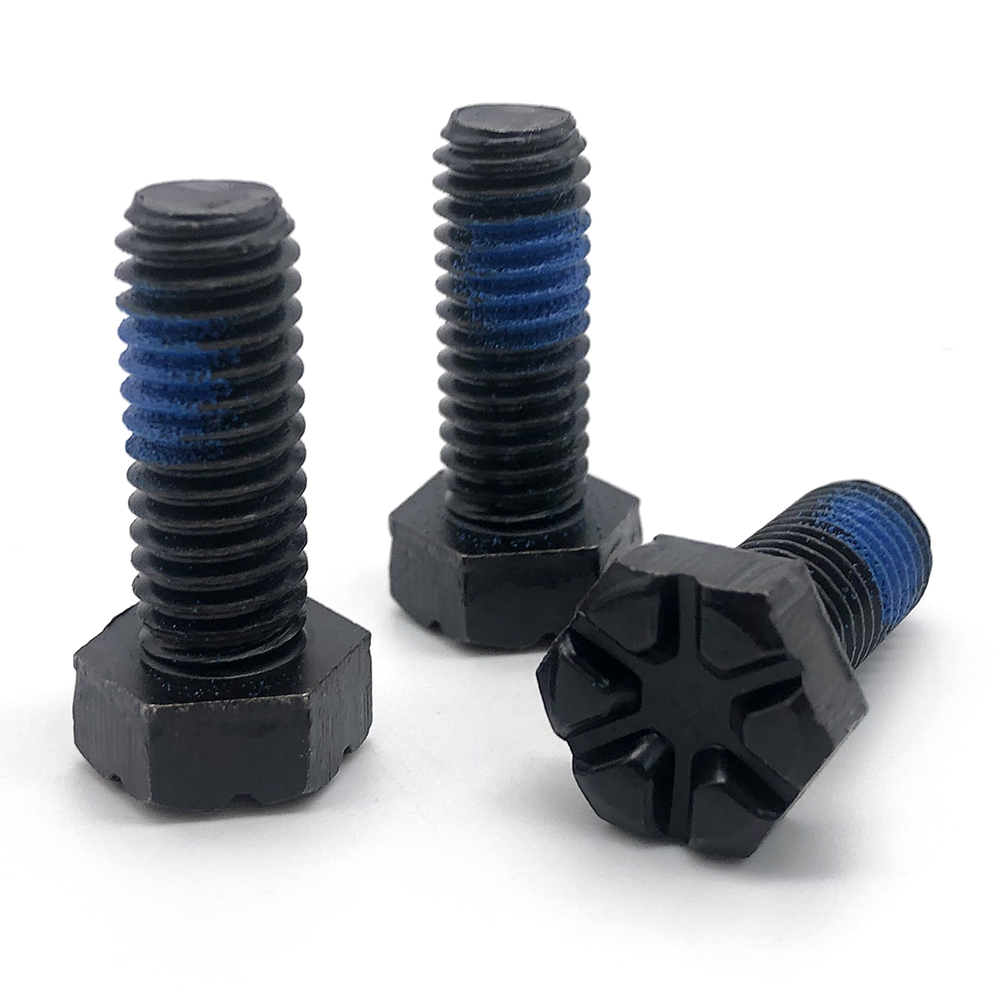 Chuanghe - customized m3 m8 m9 m10x75 m26 12mm m58 galvanized hex head carbon steel Slotted hex head bolt hex bolts 6