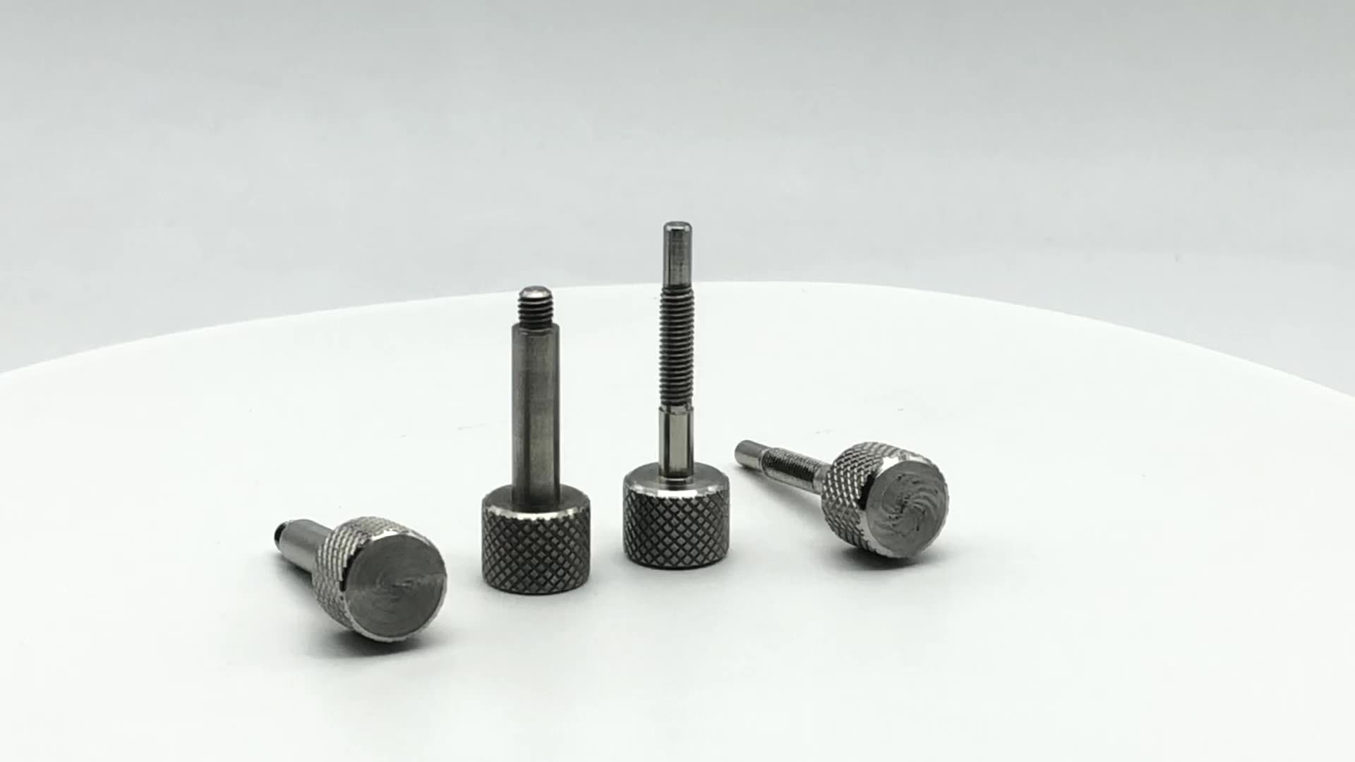 Chuanghe - China manufacturer 3/8 1/4-20 8-32 5/8-20 stainless steel hand thumb screw m3 m4 m5 m6 m8 aluminum brass knurled thumb screw Thumb screw 2