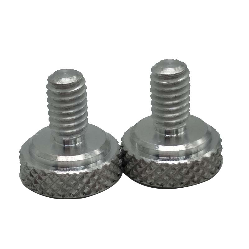 Chuanghe - China manufacturer 3/8 1/4-20 8-32 5/8-20 stainless steel hand thumb screw m3 m4 m5 m6 m8 aluminum brass knurled thumb screw Thumb screw 3
