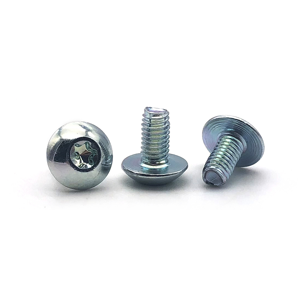Chuanghe - pan-head triangular teeth self-locking screws stainless steel or carbon steel support OEM Torx screw 6