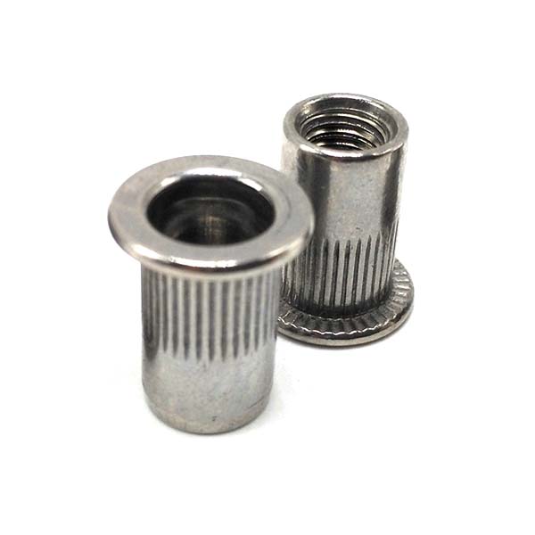 Chuanghe - Rivet Nut/Rivnut Flat Head Metric rivet nut threaded inserts nutsert countersunk head splied m5 m6 m8 riveting nut Made in China rivet nut 1
