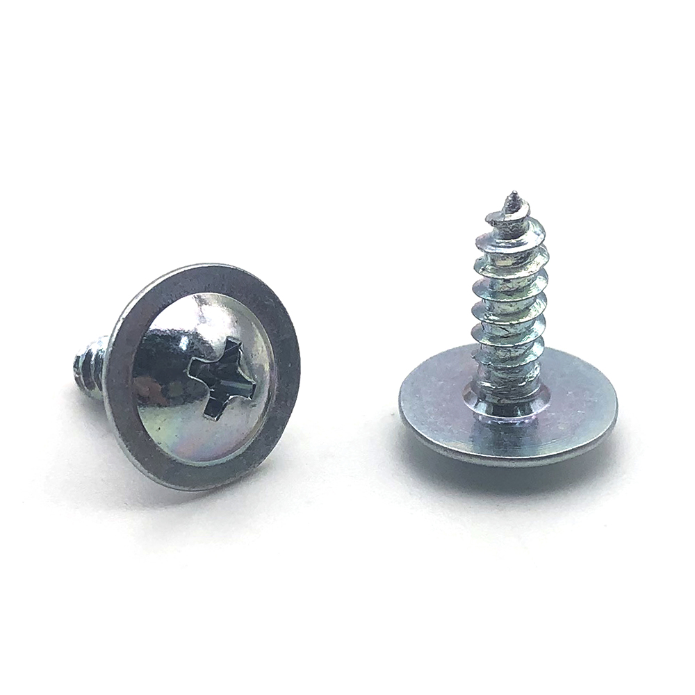 Chuanghe - China Manufacturer Stainless Steel SS304 Cross Recessed Pan Head m10 Self Tapping Screw With Collar DIN968 Self-tapping screw 1