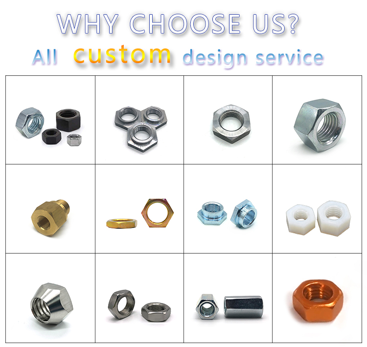 Chuanghe - Hot sale DIN 6334 M2 M2.5 M3 M4 M5 M6 Brass threaded long hex coupling nut hex nut 8