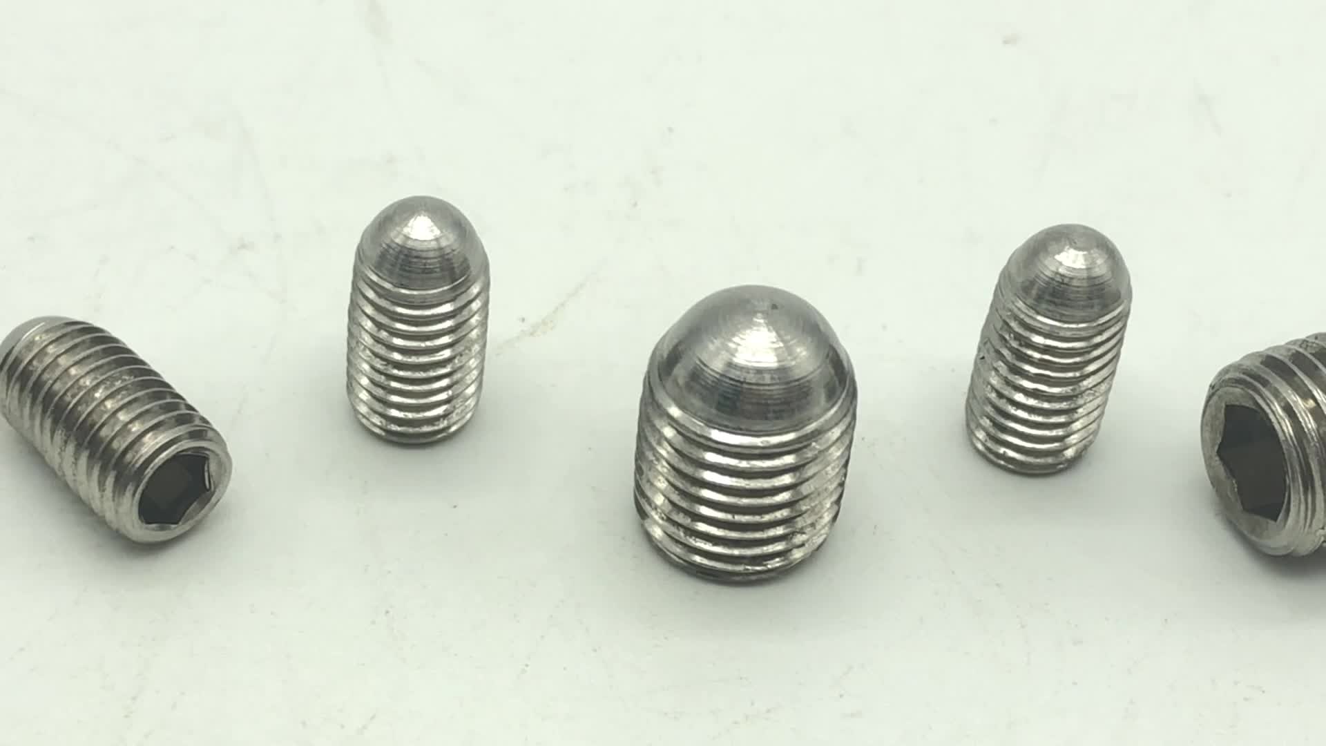 Chuanghe - Wholesale Carbon Steel m1.7 m2 m3 m4 black hexagon socket set screws Hexagon socket point set screw Set screw 2
