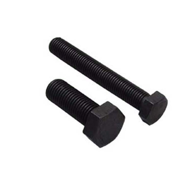 Chuanghe - OEM High Strength Hex Bolts Fastener Manufacture Customized Special-shaped parts Black Surface Treatment DIN933 DIN931 hex bolts 3