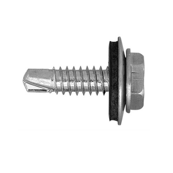 Chuanghe - Wholesale metal stainless steel tek screws for roof 5/16 m8 galvanised hex head self drilling roofing screws with rubber washer Self drilling screw 5