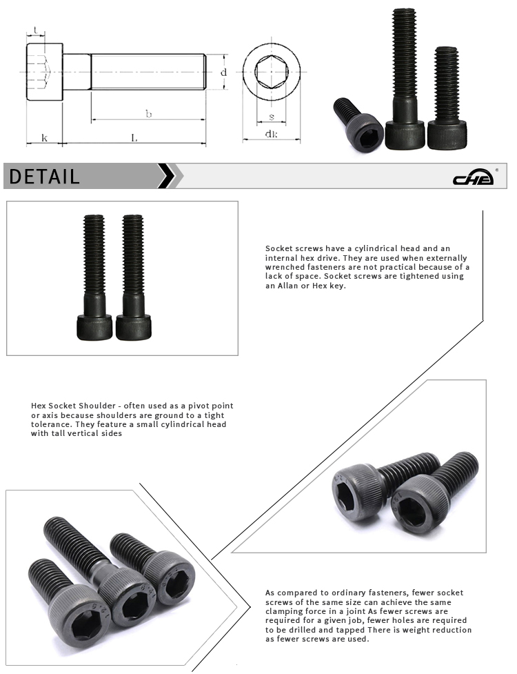 Custom hex socket head cap screw producer Manufacturer | Chuanghe Fastener 9