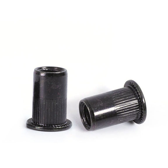 Chuanghe - Wholesale threaded Steel black Oxide blind insert rivet nut M3 M4 M5 M6 M8 body flat head rivet nut rivet nut 1