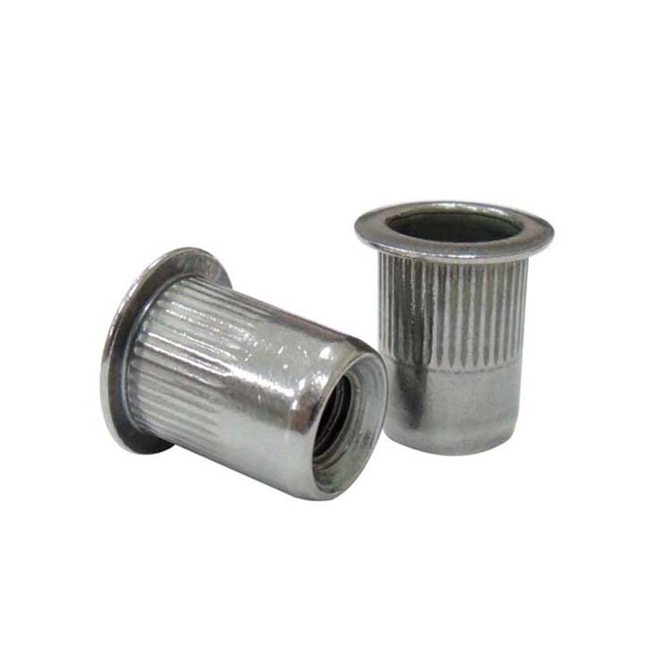 Chuanghe - Wholesale threaded Steel black Oxide blind insert rivet nut M3 M4 M5 M6 M8 body flat head rivet nut rivet nut 7