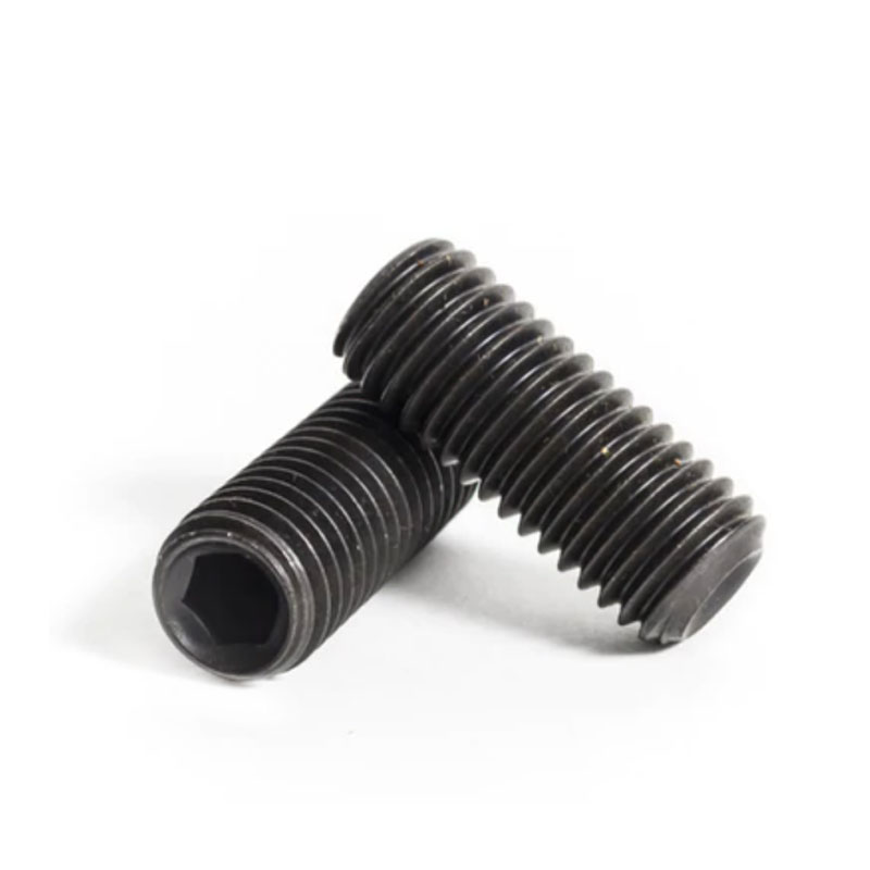 Chuanghe - China din 913 set screws DIN 915 Full black dog point hexagon socket grub screw Slotted head socket set screw Set screw 6