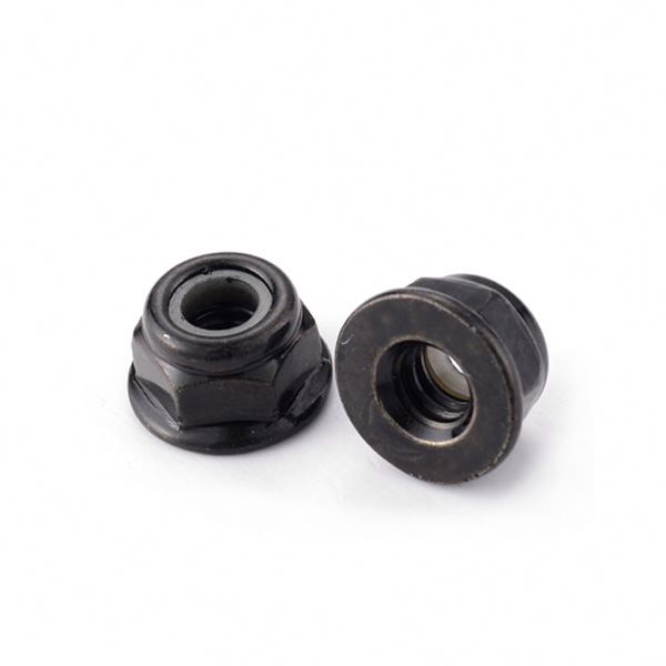 Chuanghe - Carbon steel nylon m16 m11 hex self lock nut DIN985 DIN 982 in zinc plated lock nut 1