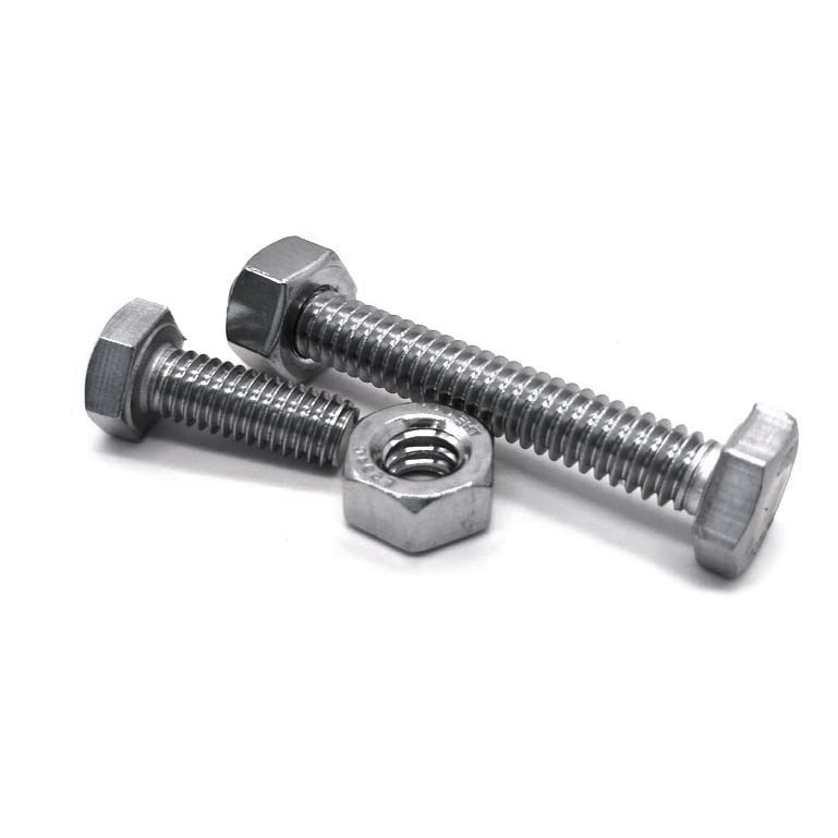 Chuanghe - Customized OEM stainless steel 304 316 din933 hex bolt and nut with washer of A2 70, A4 80, A4 70 hex bolts 7