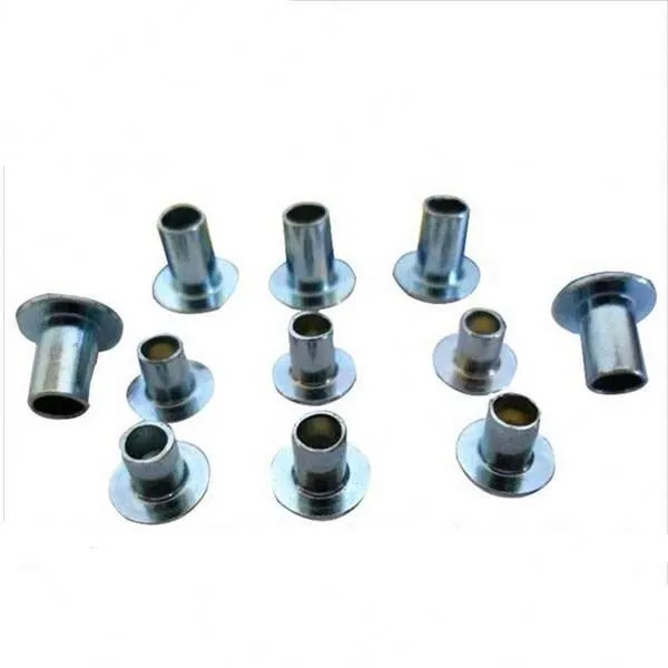 Chuanghe - China supplier DIN7338 Stainless Steel Aluminium Copper Semi Tubular Hollow Rivets round head aluminium hollow rivet tubular rivet/hollow rivet 1