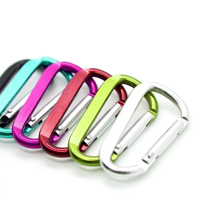 Chuanghe - China wholesale Locking carabiner for hammock locking carabiner clips 12kn metal titanium alloy Aluminium Carabiner Carabiner 1