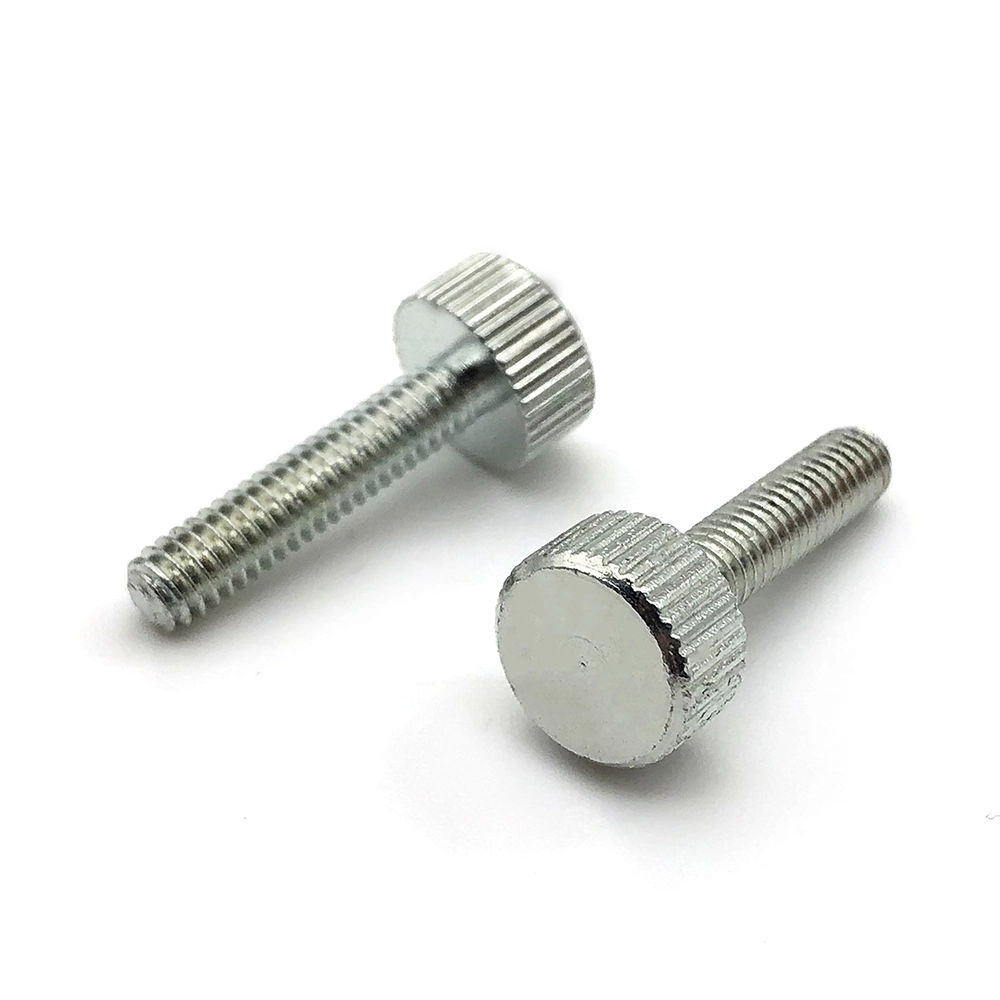 Chuanghe - China High precision anodized M3 M4 M5 M5 M8 Aluminum knurled head thumb screw Thumb screw 1