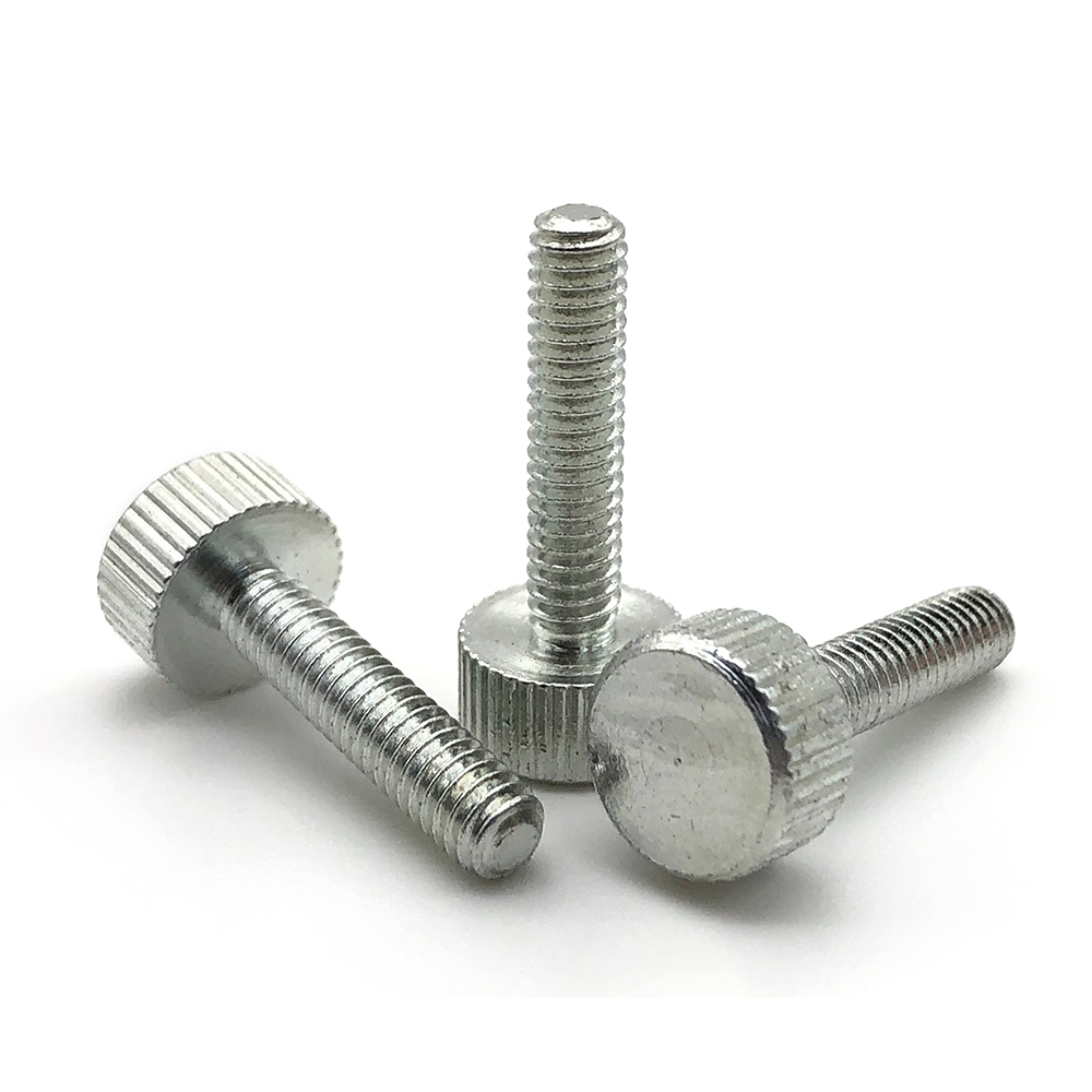 Chuanghe - China High precision anodized M3 M4 M5 M5 M8 Aluminum knurled head thumb screw Thumb screw 7