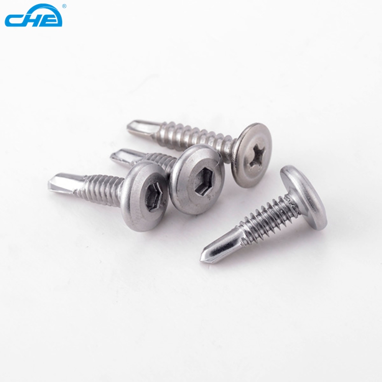Chuanghe - Painted on Head Flange Hex Head Self-drilling Screws Self drilling screw 7