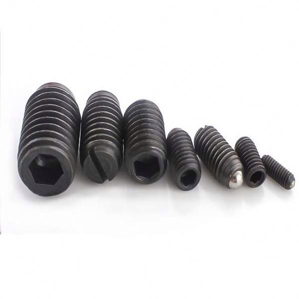 Chuanghe - China wholesale hollow set screw A2-70 A4-70 stainless steel M2 M2.5 M3 slotted hollow flat point grub screw Set screw 6