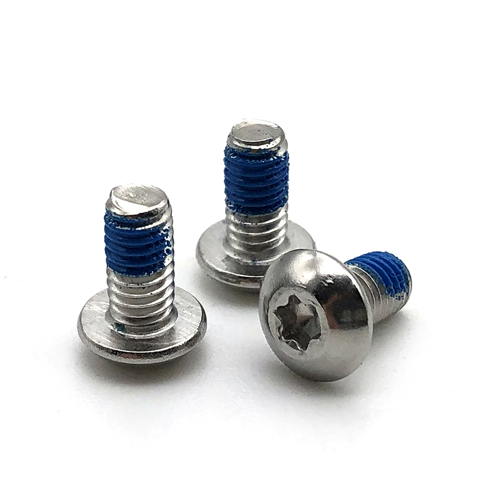 Chuanghe - China wholesale stainless steel round pan head m6 m9 #8 m4.2 galvanized security anti-theft nylon lock patch torx screw Torx screw 6
