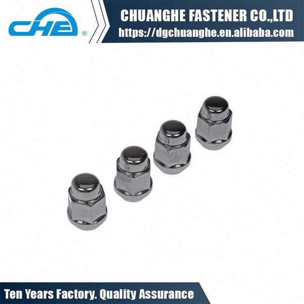 Chuanghe - china suppliers car aluminum wheel nuts with high tolerance Auto nut 5