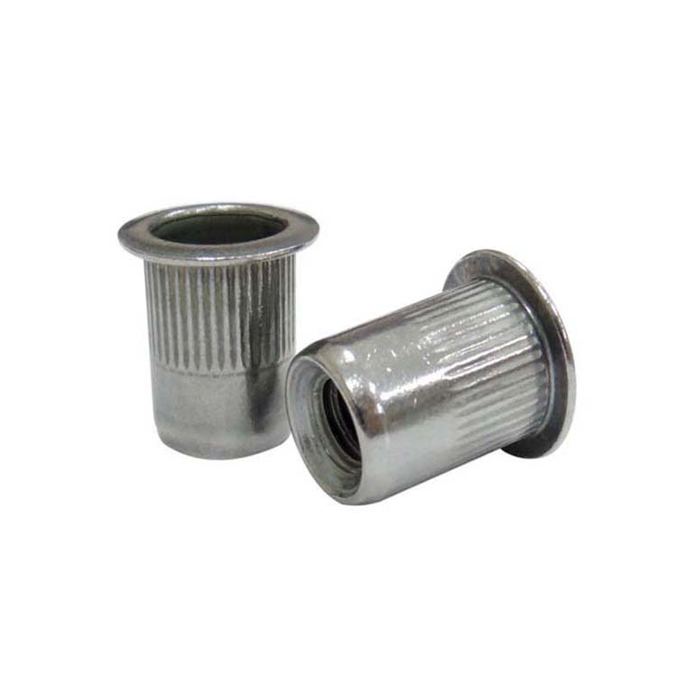Chuanghe - China wholesale square body rivet nut zinc plated steel square neck half thread insert nut rivet nut rivet nut 4