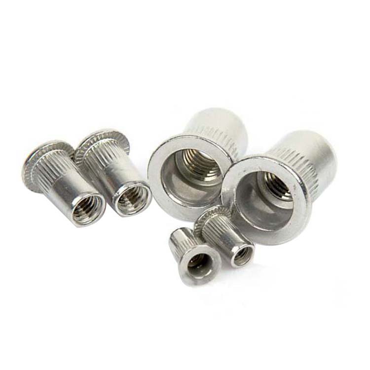 Chuanghe - China wholesale square body rivet nut zinc plated steel square neck half thread insert nut rivet nut rivet nut 6
