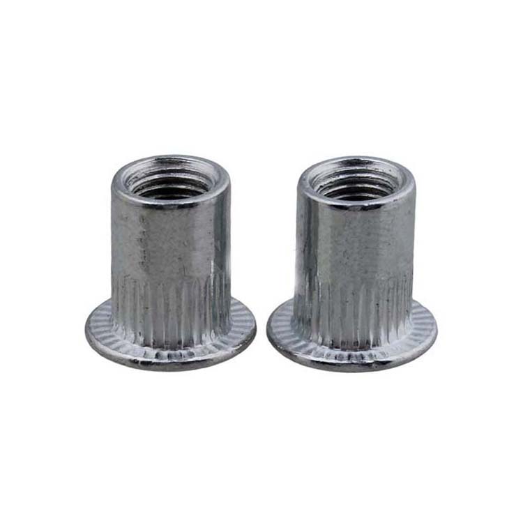 Chuanghe - China wholesale square body rivet nut zinc plated steel square neck half thread insert nut rivet nut rivet nut 9