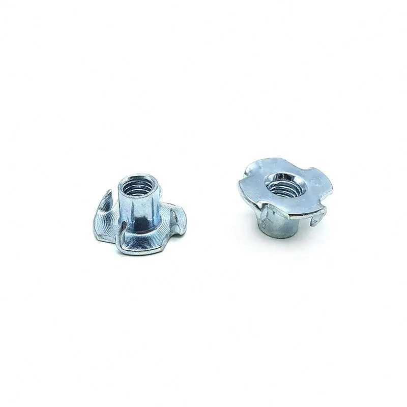 Chuanghe - China wholesale climbing profile block hole sliding tee drop in nuts m2 m4 m5 m6 m8 m10 m12 stainless steel slot four claw T nut t nut 1