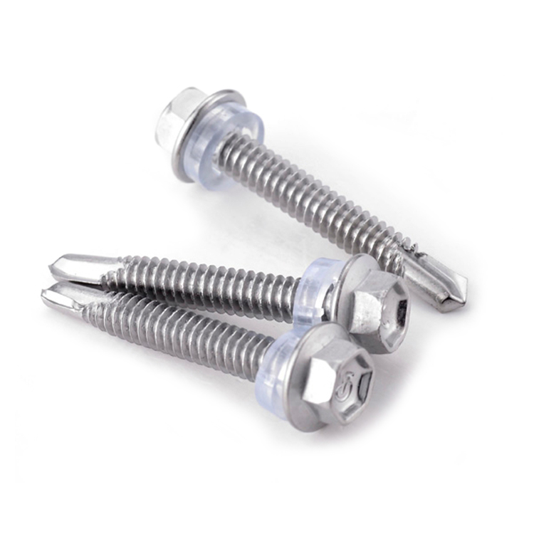 Chuanghe - Building Roofing Tek Screws With Rubber Washers Tornillos Hexagonal Hex Head Self Drilling Screws Self drilling screw 1