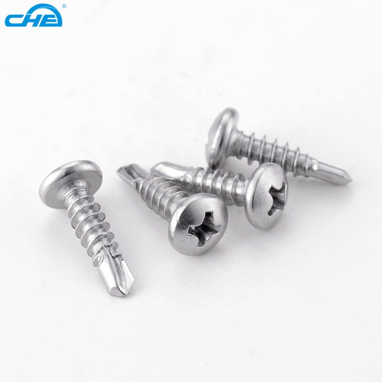 Chuanghe - Building Roofing Tek Screws With Rubber Washers Tornillos Hexagonal Hex Head Self Drilling Screws Self drilling screw 7
