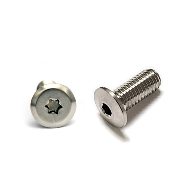 Chuanghe - Custom made M2 M3 M4 M5 stainless steel/black plated torx extra slim low flat head screw Torx screw 1