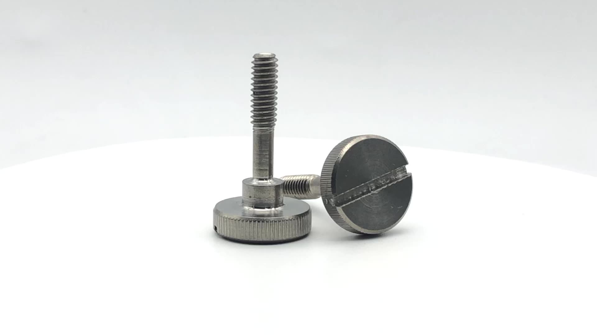 Chuanghe - China Factory aluminum Colored Screws 3/8 1/4-20 M8 Knurled Head Thumb Screw Thumb screw 2