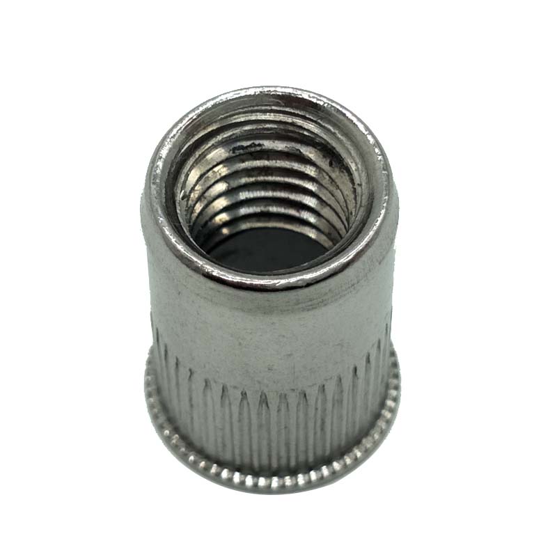 Chuanghe - A2 A4 stainless steel M6 M8 open closed end flat head rivet nut hex riveting nut 1/4-20 rivet nut 3
