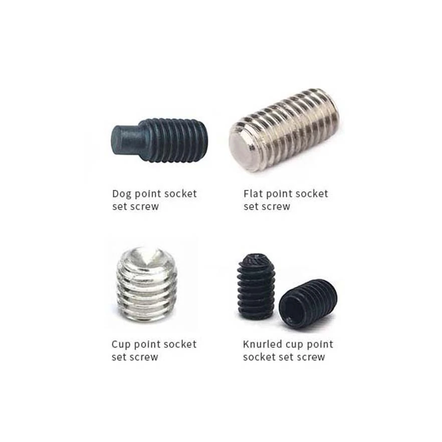 Chuanghe - China wholesale custom flat point hollow hexagon screw Stainless steel 304 hex socket allen nose grub screw slotted set screw Set screw 1