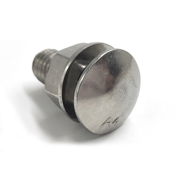 Chuanghe - China wholesale custom carriage bolt din 603 mushroom head square neck coach bolts stainless steel carriage bolt with hex nut Carriage bolt 3