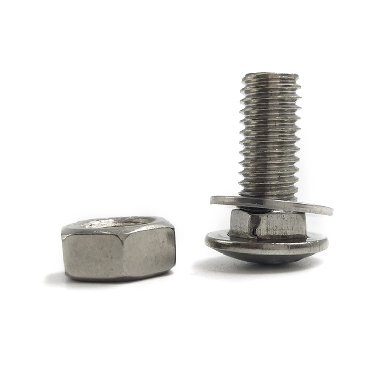 Chuanghe - China wholesale custom carriage bolt din 603 mushroom head square neck coach bolts stainless steel carriage bolt with hex nut Carriage bolt 5