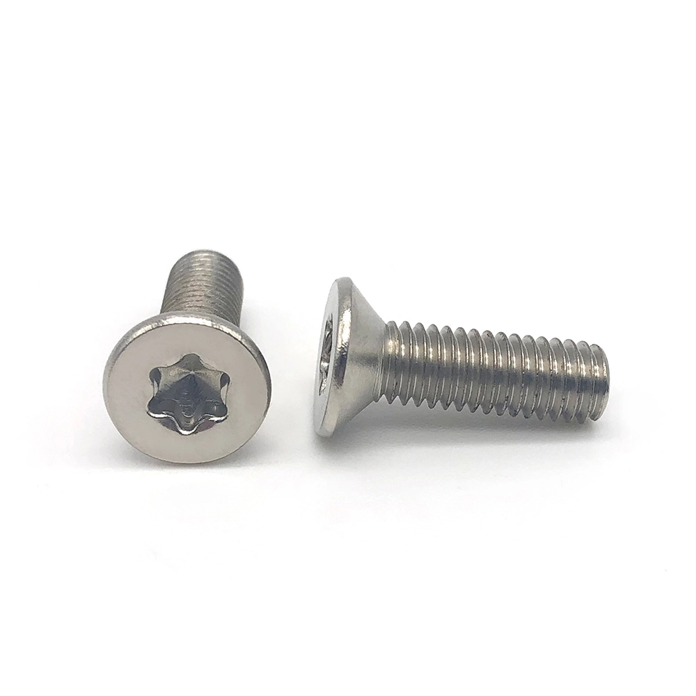 Chuanghe - China supplier custom m2 m2.5 m3 m4 m5 m6 m10 5mm 20mm metal stainless steel countersunk screw flat head torx screw Torx screw 1
