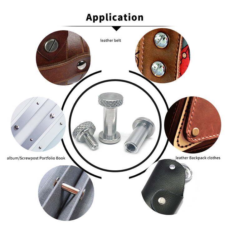 Chuanghe - Hexagon socket head Stainless Steel 304 Furniture screw Flat Hex Socket Head Hexagon Screws Connector Chicago screw Chicago screw 9