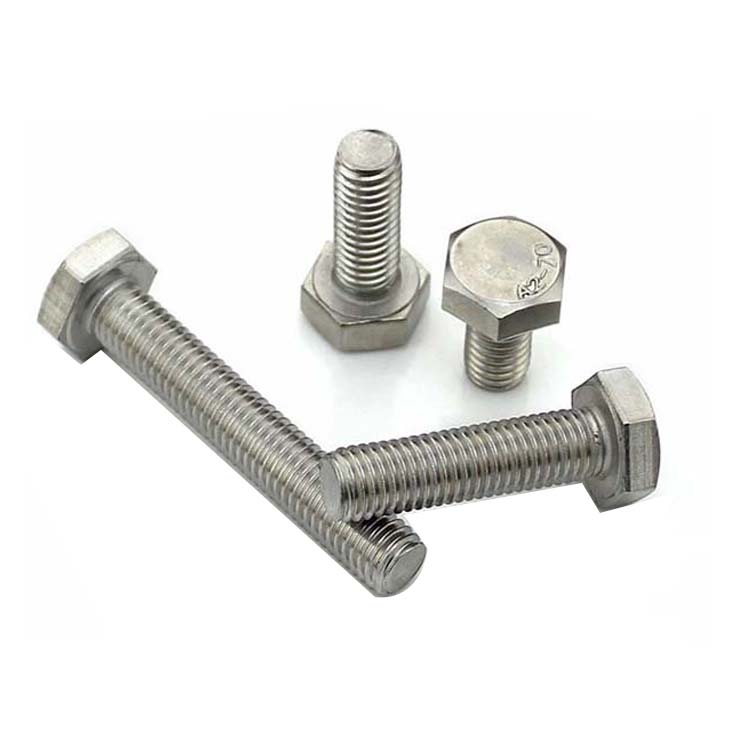 Chuanghe - China Wholesale price a2 70 DIN931 DIN933 full thread stainless steel m6 m8 m10 m12 m17 m30 m68 hex head bolt and nut hex bolt hex bolts 4