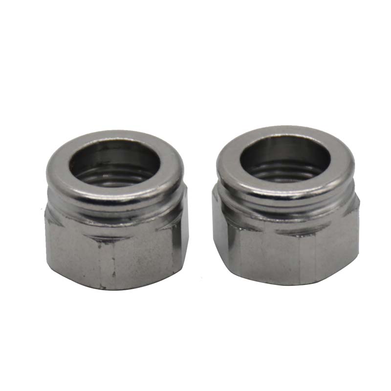 Chuanghe - China wholesale 10-32 6 x 41 mm m10x1 m65 m15 m10 m8 4mm aluminum colored zinc self locking hex lock nut lock nut 7