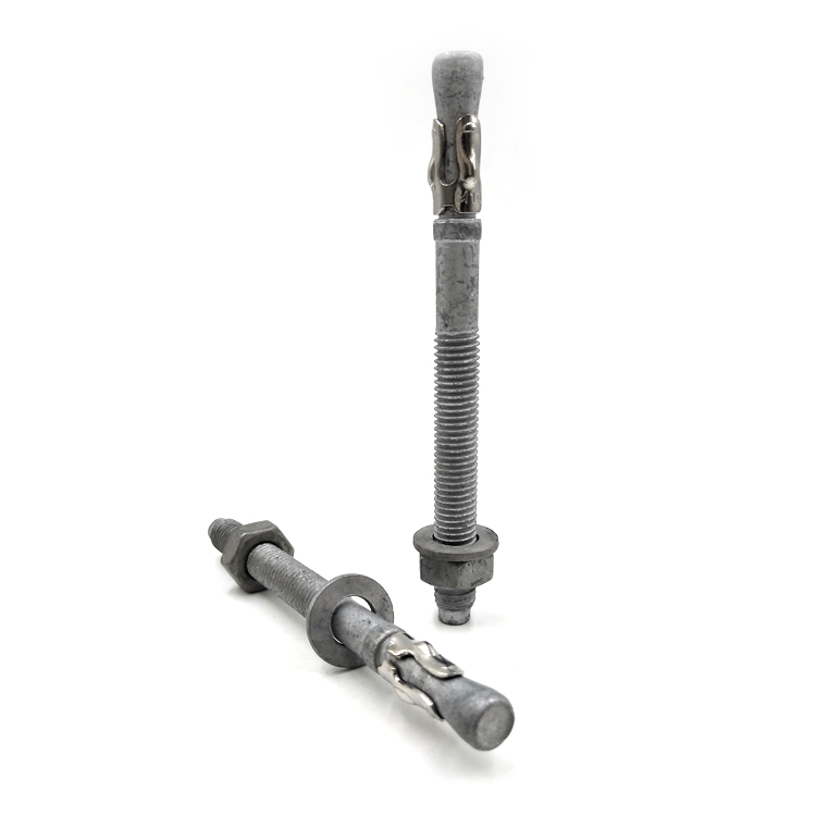 Chuanghe - China prices 5/16 hex sleeve anchor bolts wedge yellow zinc plated anchor bolt concrete anchor bolt for structural steel expansion bolts 11