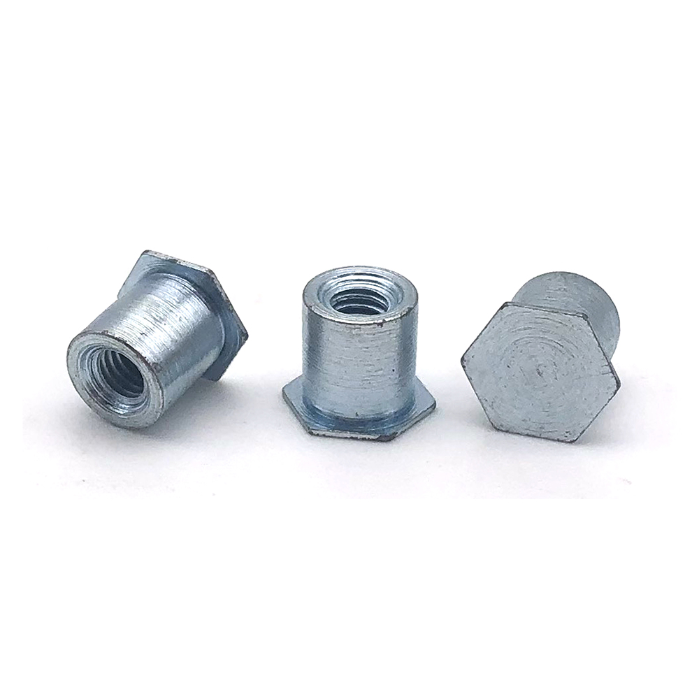 Chuanghe - Factory Price Carbon Steel Blind Self-clinching Studs Threaded Standoffs M6 rivet nut 3